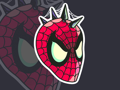 Spider Punk animation branding comicbooks comics design graphic design illustration logo marvelcomics procreate spiderman typography