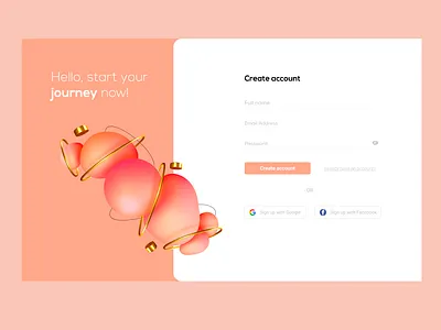 Sign Up Form account create createaccount daily design form illustration new newaccount page register sign signin signup ui up