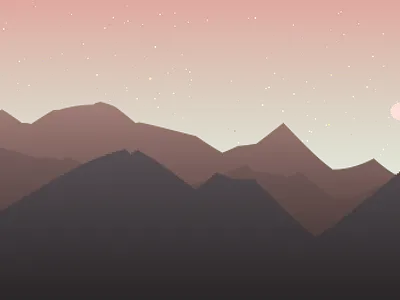 Generative Landscape Backgrounds game generative javascript landscape tinycode