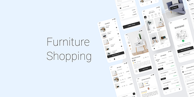 Furniture App UI adobe xd design figma ui ux web ui