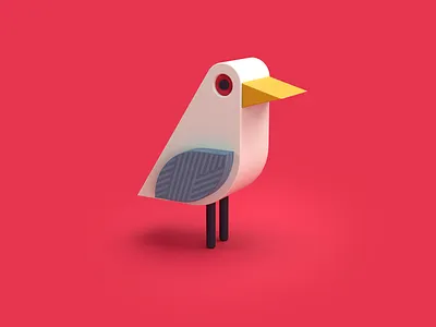 Sparrow Cinema4d 3d 3d art bird c4d c4dart cinema 4d cinema4d design illustration sparrow