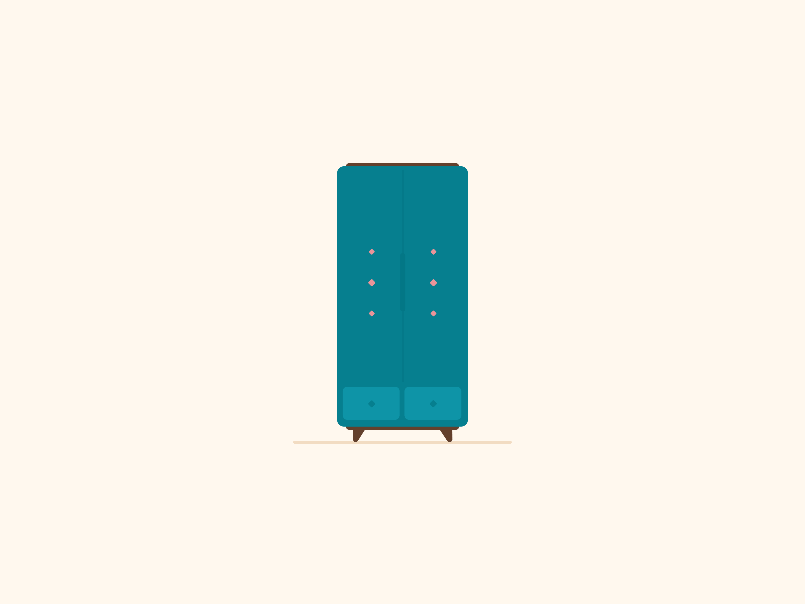 Furniture Set animation design furniture gif graphic design home illustration living room morphings motion graphics set shapes simple vector