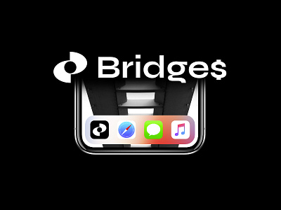 Bridge$ | Crypto Currency Project black brand brand identity branding design graphic graphic design graphic ispiration illustration logo logo branding logo design project logo designer logo ispiration logotype ui vector