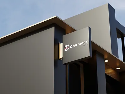 Logo design and branding - Chiromax Tech ai animation banner design brand and identity branding branding collective brochure design brochures business cards design design mockup digital system flyers graphic design illustration logo logo design motion graphics software ui