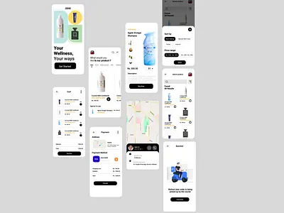 Beauty Product Shop. app branding design icon illustration logo typography ui ux vector