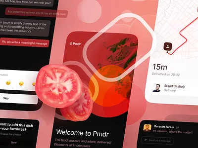 Food App Freebie (60+ Screens) app clean delivery delivery freebie food app food app freebie food delivery food delivery freebie food freebie freebie kit ndro sandro tavartkiladze tomato ui kit vegetables whitespace