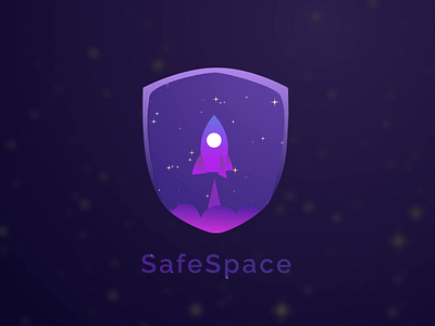 Logo Motion Design for Safe Space 2d 2d animation 2d art animation brand branding colorful crypto currency design digital digital art graphic design identity branding illustration logo modern motion graphics vector