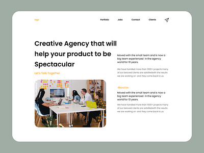 Business Landing Page landingpage ui uxdesign webpage webtemplate