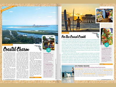 Endless Summer beach design editorial getaway layout magazine orlando orlando magazine publication summer travel typography vacation