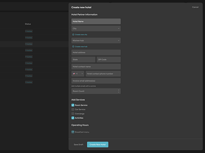 Dark Dashboard Form dark dark ui dashboard dashboard ui form ui ui form uiux ux