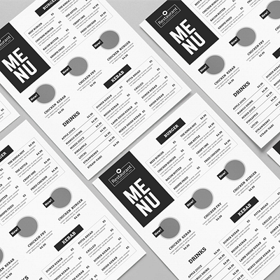 Restaurant Menu Design food flyer design food menu design menu design menu design template restaurant menu design