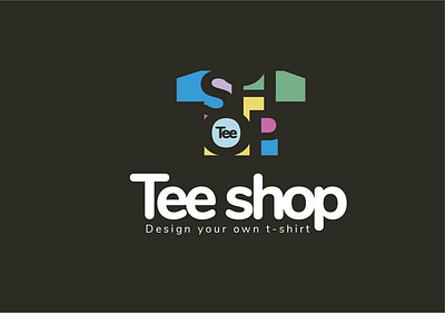 Tee shop branding graphic design illustrator logo