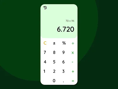 Calculator | Daily UI 004 app dailyui design explore ui