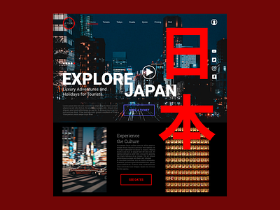 JP TOURS website design design graphic design logo typography ui web design