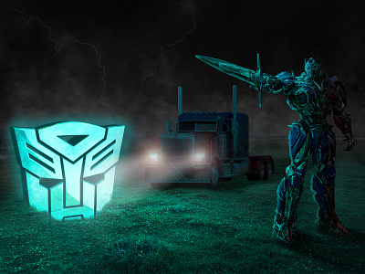 Optimus Prime adobe photoshop design graphic design illustration manipulation photoshop manipulation vector