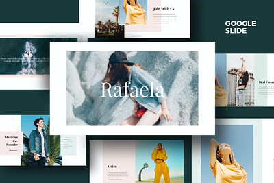 Rafaela business creative design designposter diagram elegant fashion google slides illustration keynote lookbook modern moodboard multipurpose portfolio powerpoint presentation purpose simple template