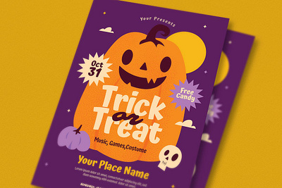 Halloween Event Flyer design flyer flyer design flyer template flyer templates flyers ghost halloween halloween flyer illustration poster poster design poster template posters print printable pumpkin scary template templates