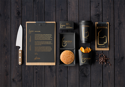 Brand Presentation branding design illustration logo typography