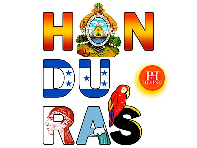 Honduras país de riquezas naturales montaje