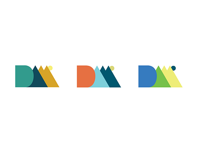Denver Art Museum Logo Concepts branding color colors design flat flatdesign graphic graphic design graphicdesign graphics logo