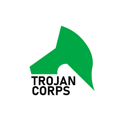 Logo - Trojan Corps branding design illustration logo