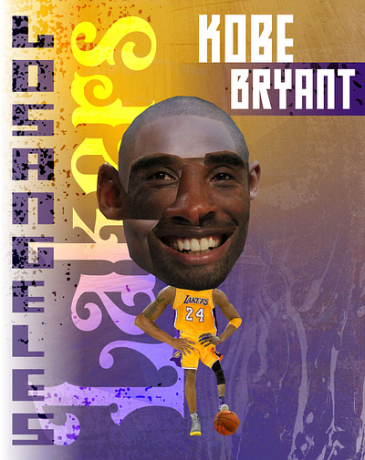 Kobe Digital Collage affinityphoto collage collage art collageart design digital digital collage illustration kobe kobe bryant