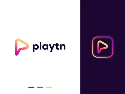 P Letter + Play brand brand identity branding branding design creative logo icon letter p logo logo design logo folio meaningful logo minimal modern logo monogram p p logo p mark play startup wordmark