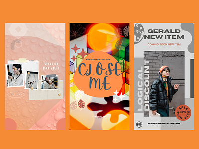 Logical Discount Fashion Instagram Story ad 3d animation animation instagram story ad branding business flyer custom design story graphic design motion graphics template ui