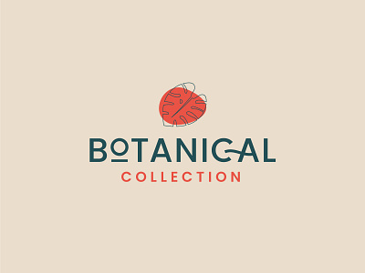 Botanical Logo aesthetic botanical brand identity earthy environment flat florist green grow icon leaf logo identity minimalist modern monstera nursery plant plant shop simple vector