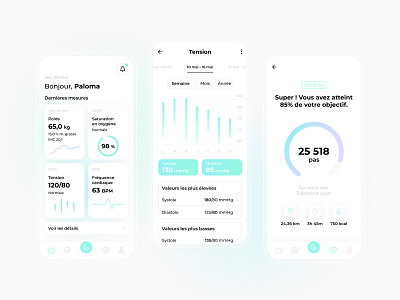 Moco – Smartwatch & Health Mobile App app behance dailyui design designinspiration esante health health app interface medecine mobile app sante smartwatch ui ui designer ux uxui webdesign wellness