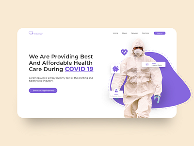 Hero Scene - Landing Page design hero scene illustration landing page ui uidesign ux uxdesign xd xd design