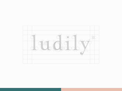 Ludily - Logotype architecture behance behance project branding design geometry grid identity interior design isotype lettering logo logotype mark process project typography vector