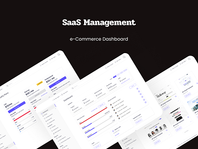 SaaS Management UI app application dashboard design ecommerce management saas software ui webapp