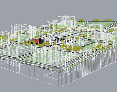 Rhino3D Wireframe 2