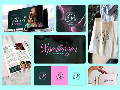 Xperienzer Makeovers branding graphic design logo