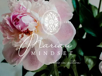 Marian Mindset branding design graphic design logo logo design