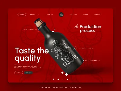 Trashawr Brand Design Concept branding color dark theme design figma illustration logo minimal ui uiux ux