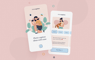Autocaption UI Concept app design ui ui design uiux uiux design ux design web design