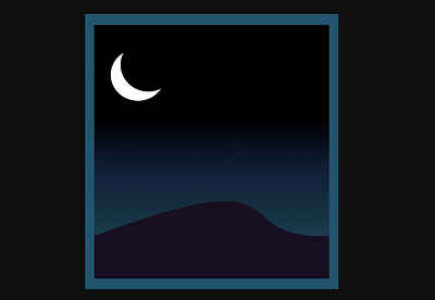 Night Sky dark design designer figma illustration moon night sky uxdesigner