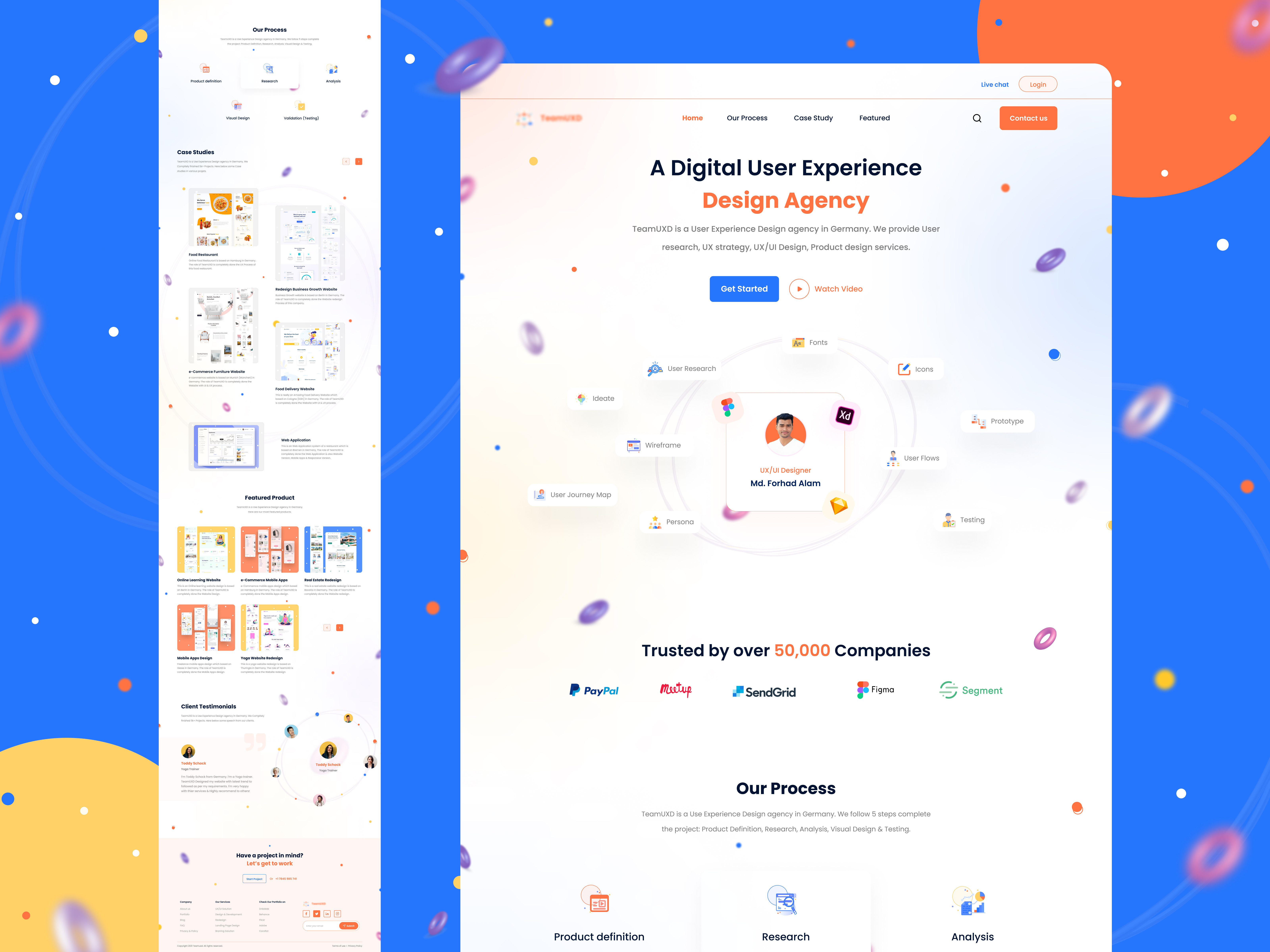 Example of Agency Landing Page | Digital Agency 
