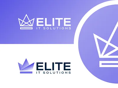 ELITE art brand branding clean design flat graphic design icon illustration illustrator logo logo design minimal typography vector