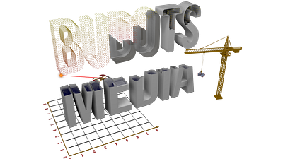 Budots Media Logo - Laser Scanning services graphic logo philippines pointcloud