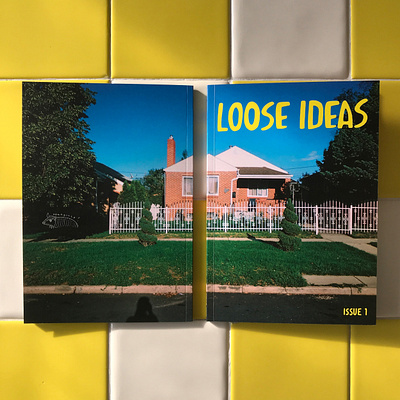 Loose Ideas Magazine | Issue 1 design graphic design illustration magazine page layout photography type