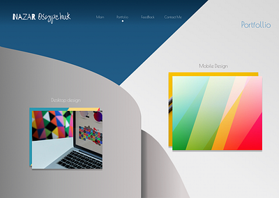 Piece of my future website animation branding graphic design logo ui