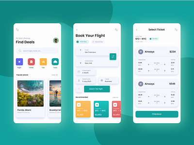 travel booking app 3d animation app branding design graphic design illustration logo motion graphics travel booking app typography ui ux vector