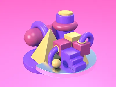 3D 3d app art design motion graphics ui ux