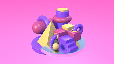 3D 3d app art design motion graphics ui ux
