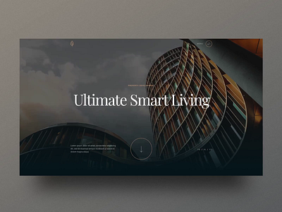 Smart Living One-Pager For WordPress V1 animation css hero hero image interaction motion graphics onepage website property website slider slider plugin slider revolution smart home smart living transitions ui uiux web design webgl wordpress slider