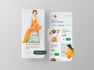 Fashion ecommerce App app app design clean design ecommerce fashion inspiration light minimalist mobile store trending ui ux ux ui ux design