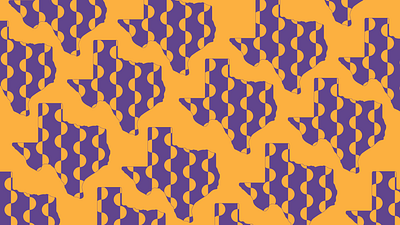 Groovy Texas austin cowboy cowgirl design funky groovy orange pattern psychedelic purple texas tx